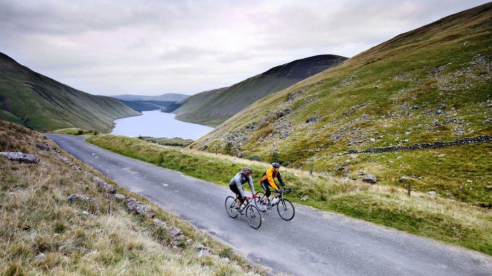 Cycling in southern Scotland