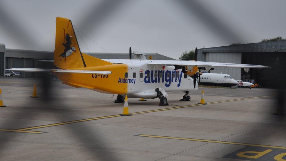 Aurigny plane