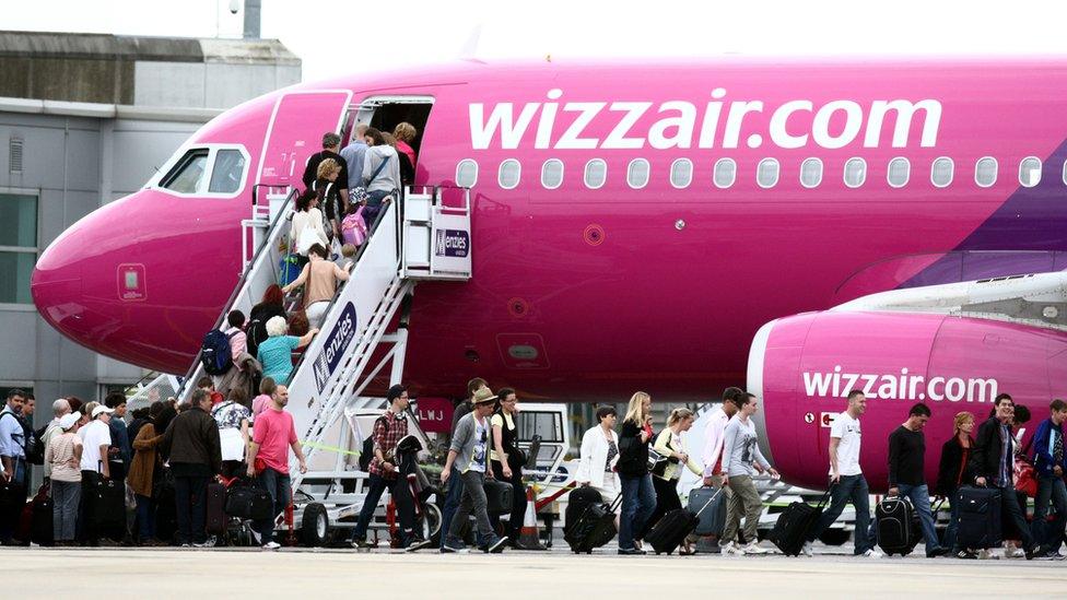 Wizz Air plane