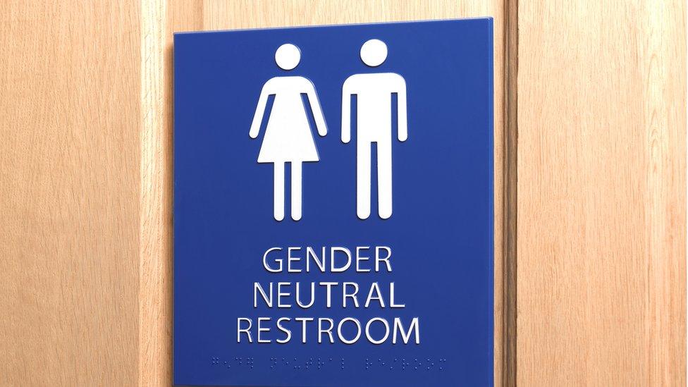 Gender neutral toilet sign