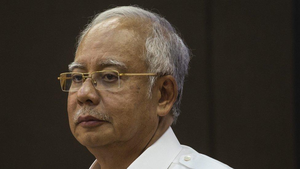 Malaysia's Prime Minister Najib Razak during a speech during the launch of a Children Austism Centre in Kuala Lumpur, Malaysia, 31 March 2016