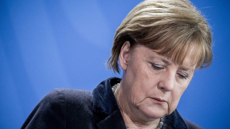 German Chancellor Angela Merkel