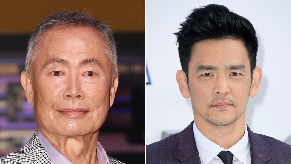 George Takei and John Cho