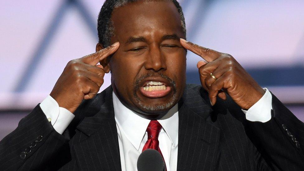 Ben Carson in Cleveland, 19 July