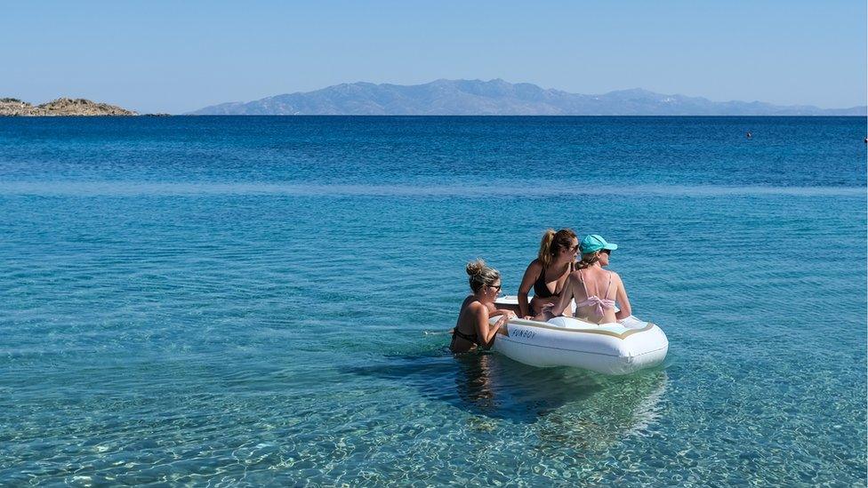 Beach on Mykonos