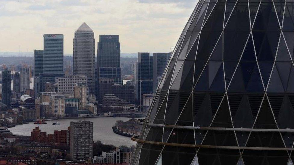 London city skyline