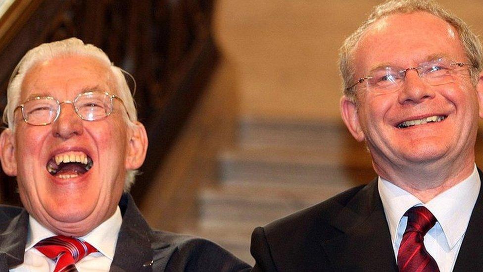 Ian Paisley and Martin McGuinness