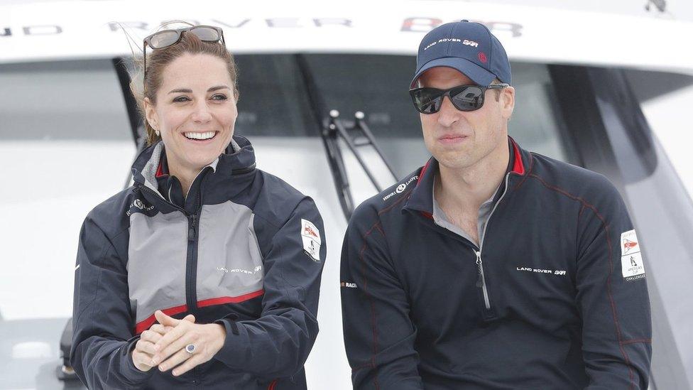 Kate and William