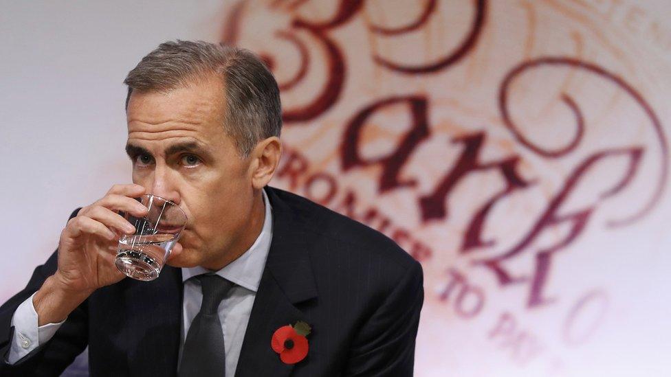 Bank of England Governor Mark Carney