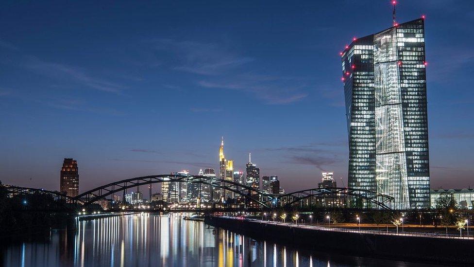 ECB headquarters in Frankfurt