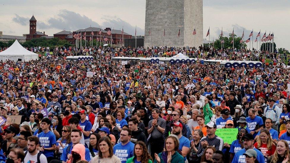 Rally in Washington DC