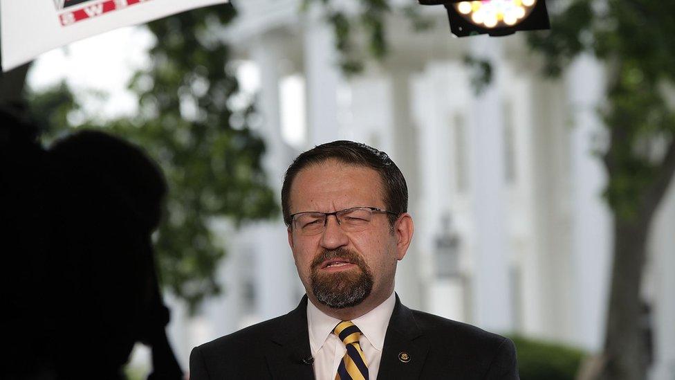 Former White House staffer Sebastian Gorka