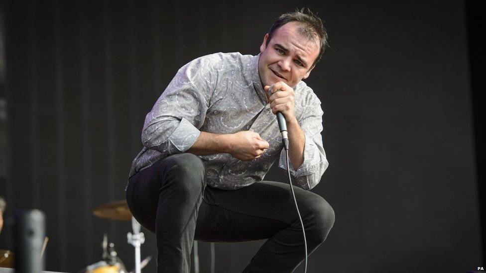 Samuel T. Herring of Future Islands