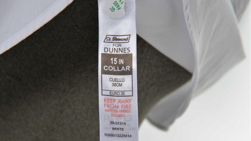 Details of the shirt