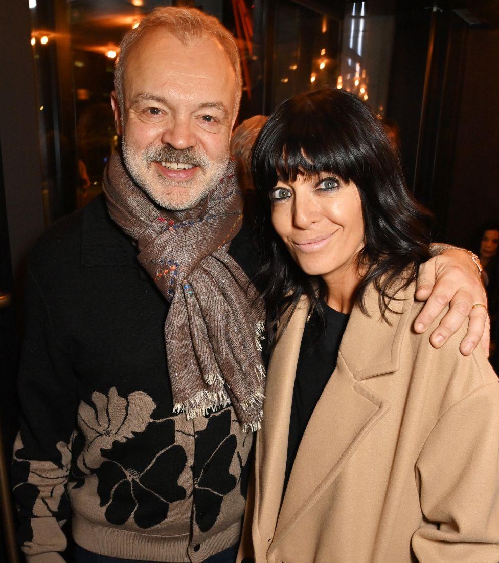 Graham Norton and Claudia Winkleman attend the Gala Opening of 