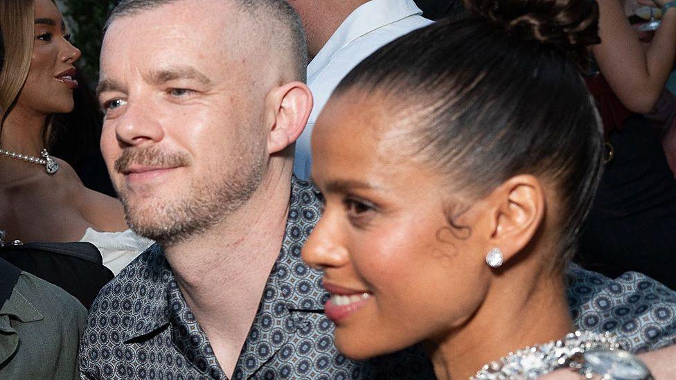 Russell Tovey and Gugu Mbatha-Raw at the Serpentine Summer Party, London, 25 June 2024