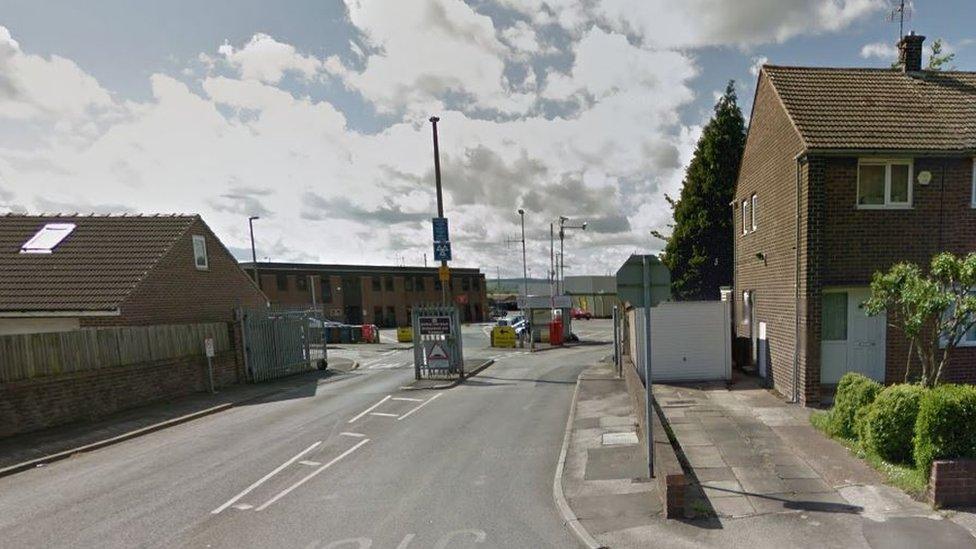 The tip on Smithies Lane in Barnsley