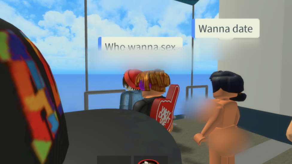 Screengrab from a Roblox 'Condo'