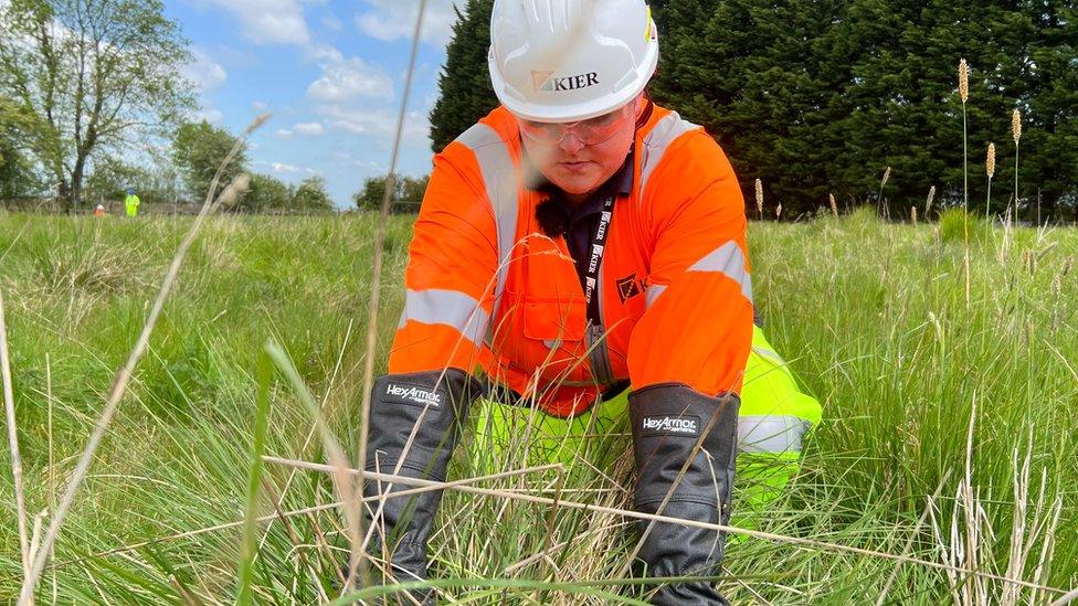 Natasha James, lead ecologist for Kier Highways