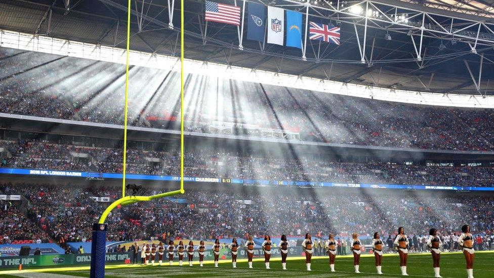 A match at Wembley Stadium