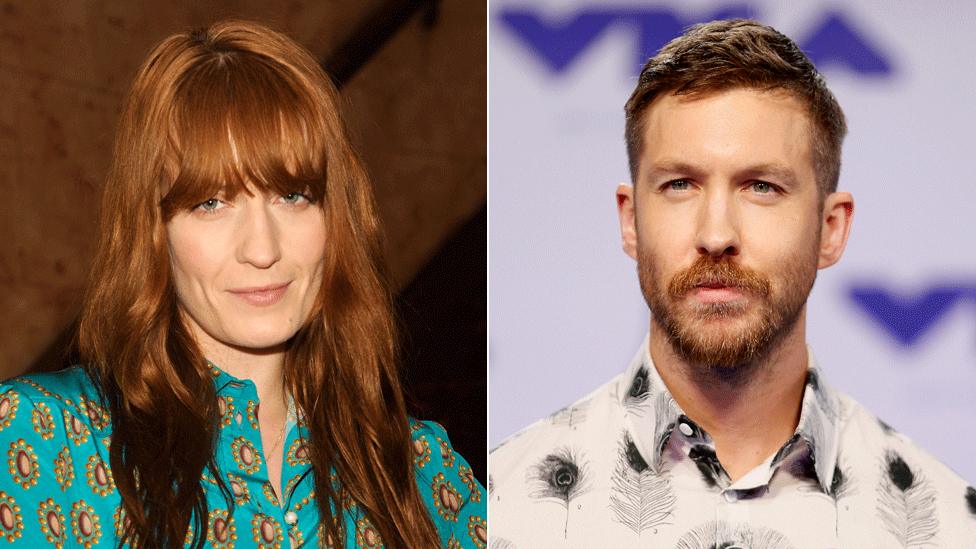 Florence Welch, Calvin Harris