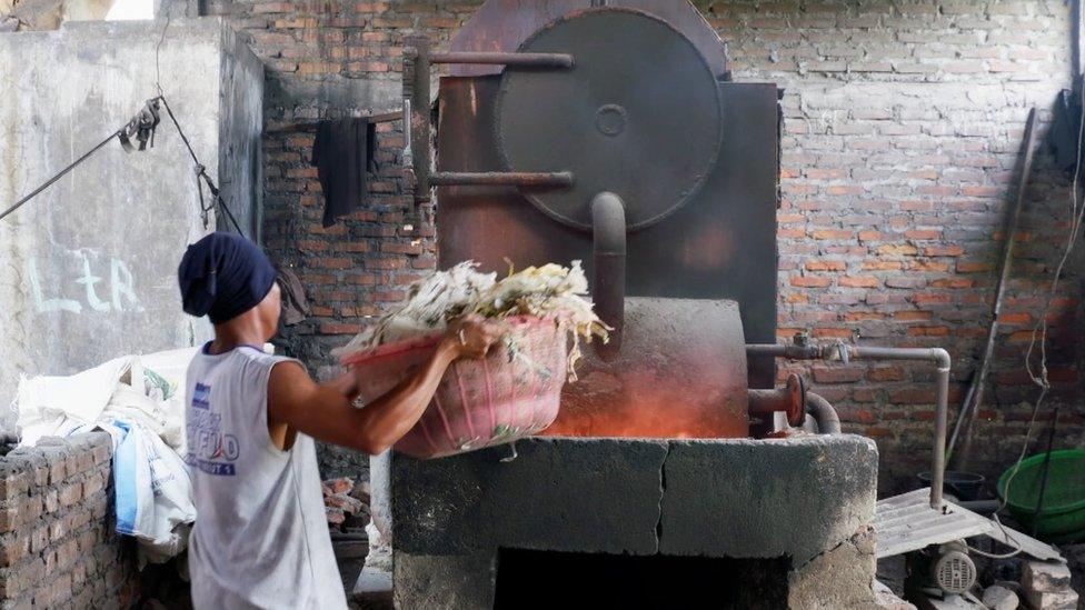 Plastic being used as fuel