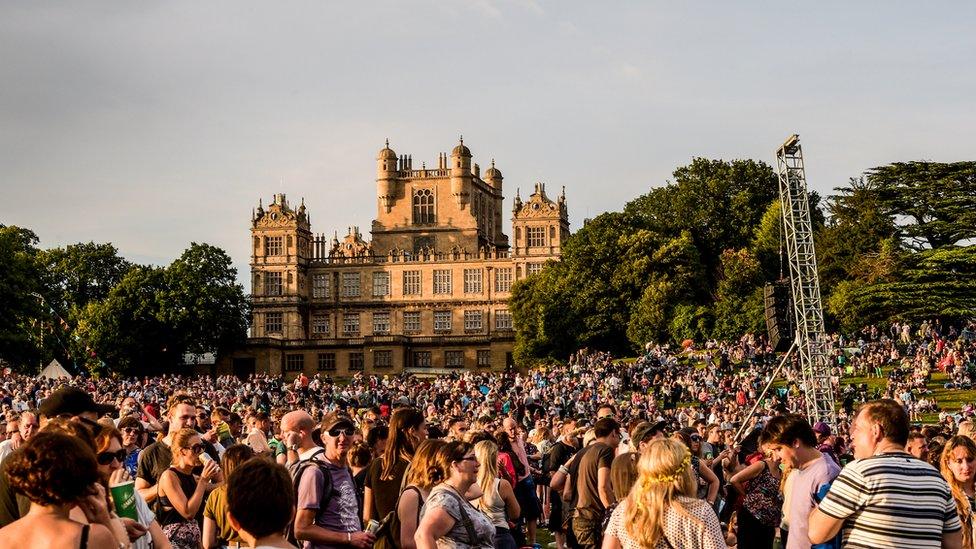 Splendour festival Wollaton