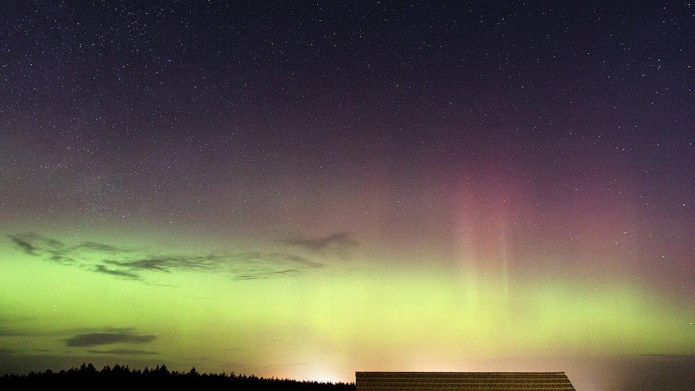 Northern Lights in Elgin