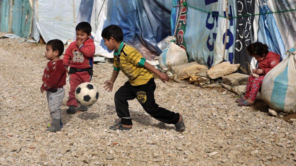 Children playing