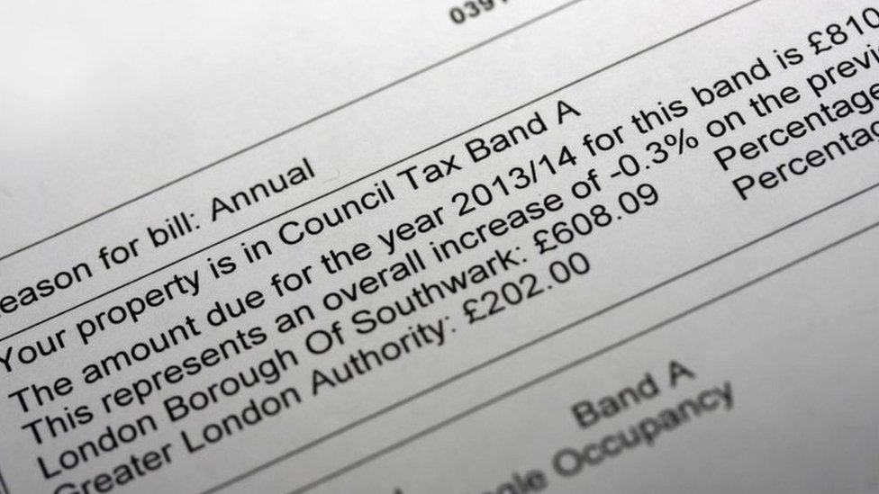 Council tax bill