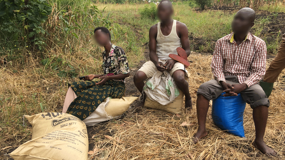 Smugglers caught with their goods