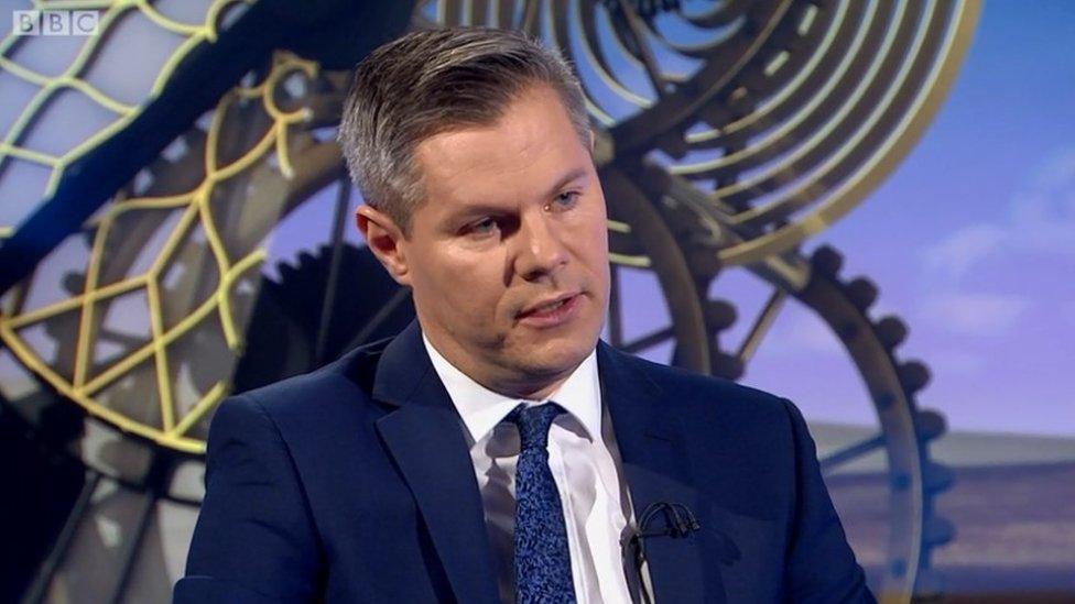 Derek Mackay on Sunday Politics Scotland