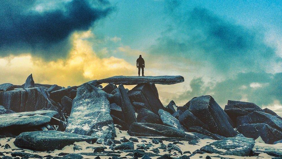 Huw Griff sent this beautiful image from Snowdonia