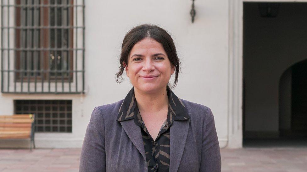 Minister Antonia Orellana