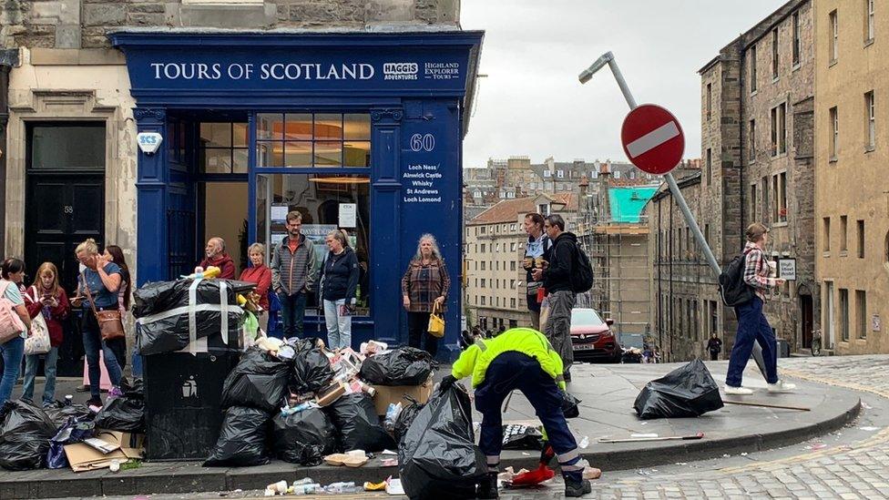 bins edinburgh