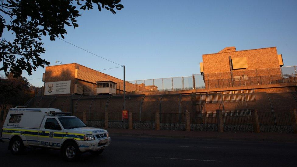 Kgosi Mampuru Correctional Facility in Pretoria, South Africa, 06 July 2016.