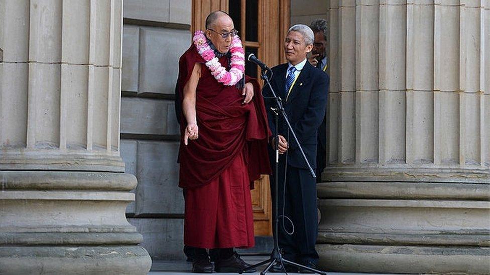 Dalai Lama Caird Hall