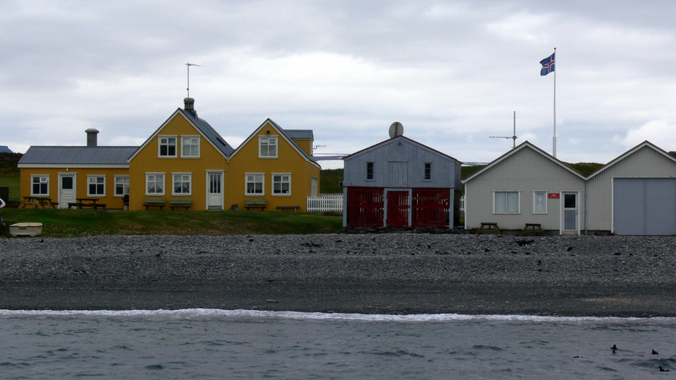 Vigur harbour, Iceland