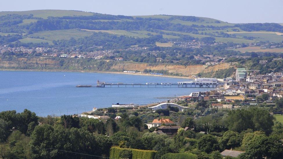 Sandown in the Isle of Wight