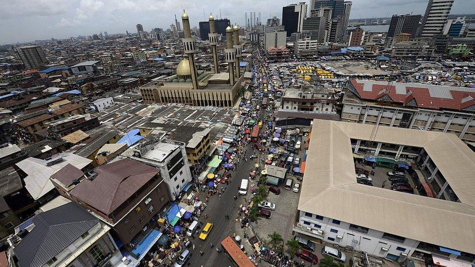 Lagos in Nigeria