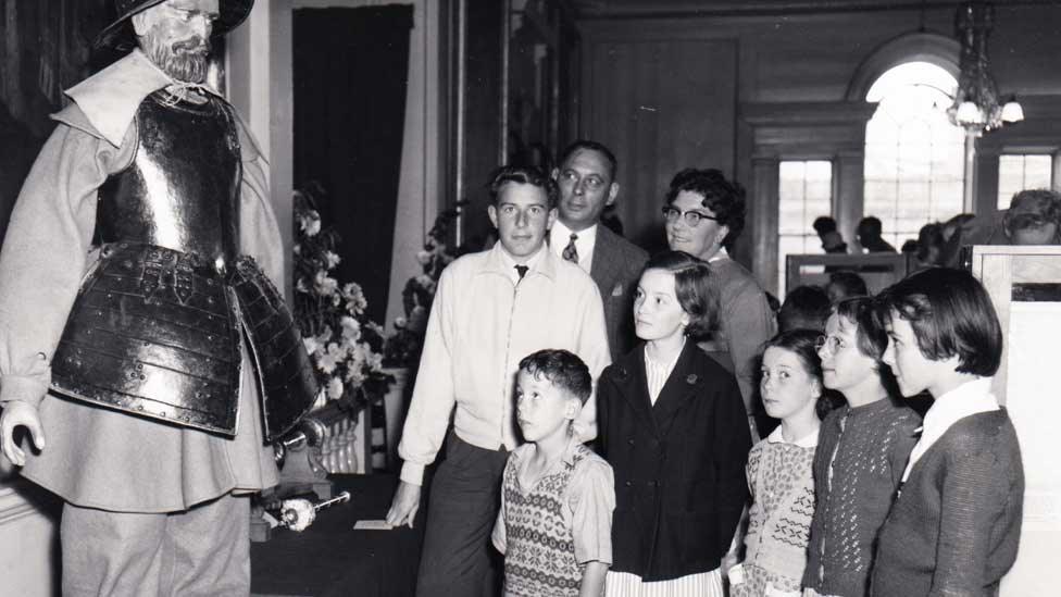 1958 Cromwell exhibition in Huntingdon Town Hall