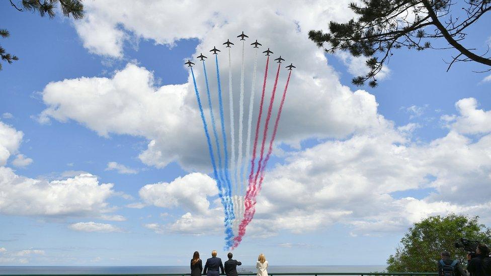 plane-flyover-for-d-day.