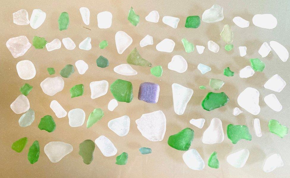 Sea glass