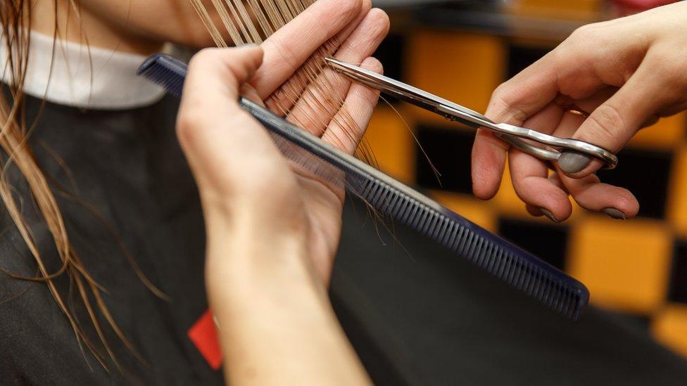 Stock hairdresser image