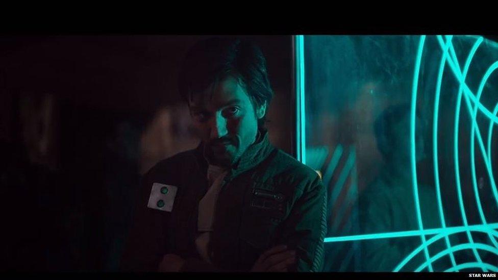 Rebellion fighter played by Diego Luna