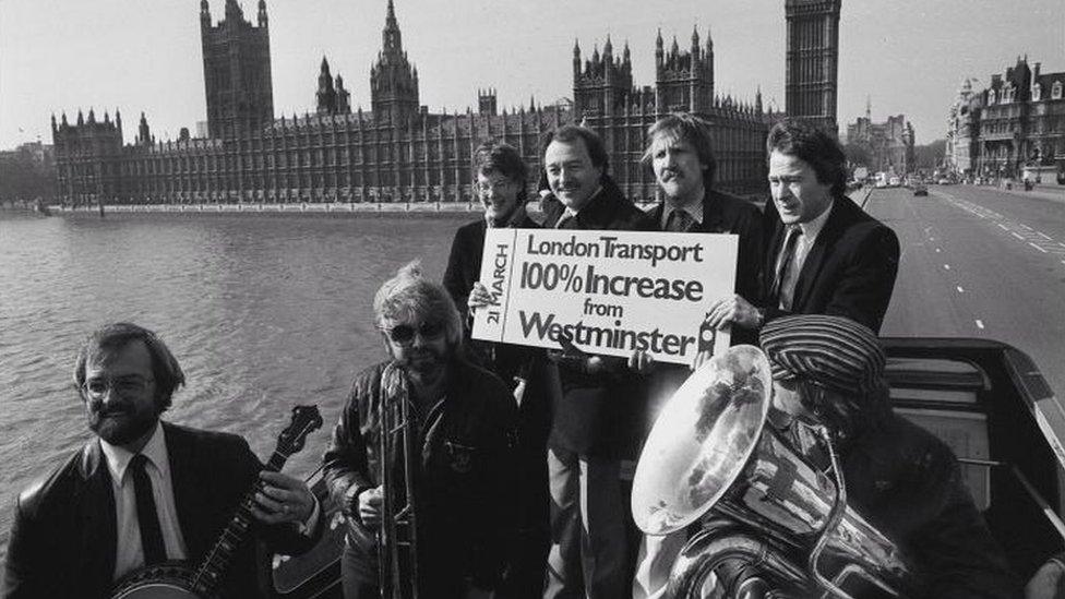 Ken Livingstone highlights the Fares Fair policy , 1982