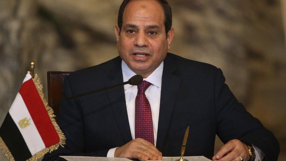 Egyptian President Abdel Fattah el-Sisi