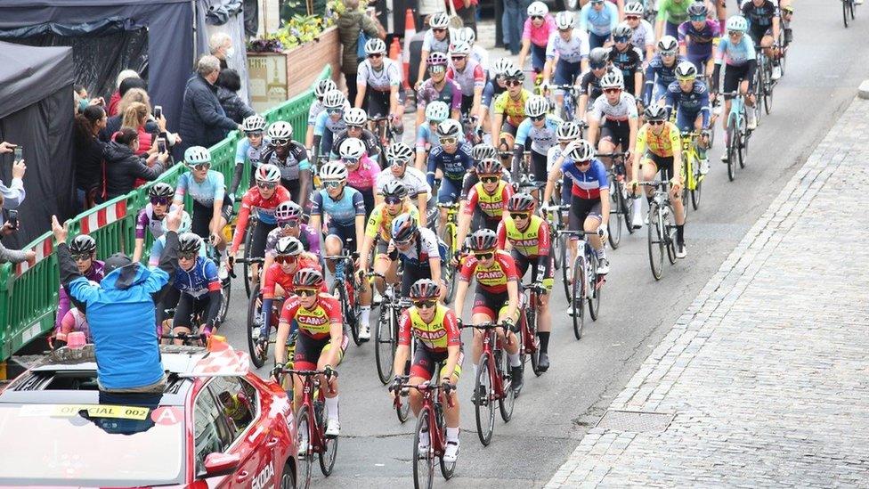 Women's Tour in Colchester