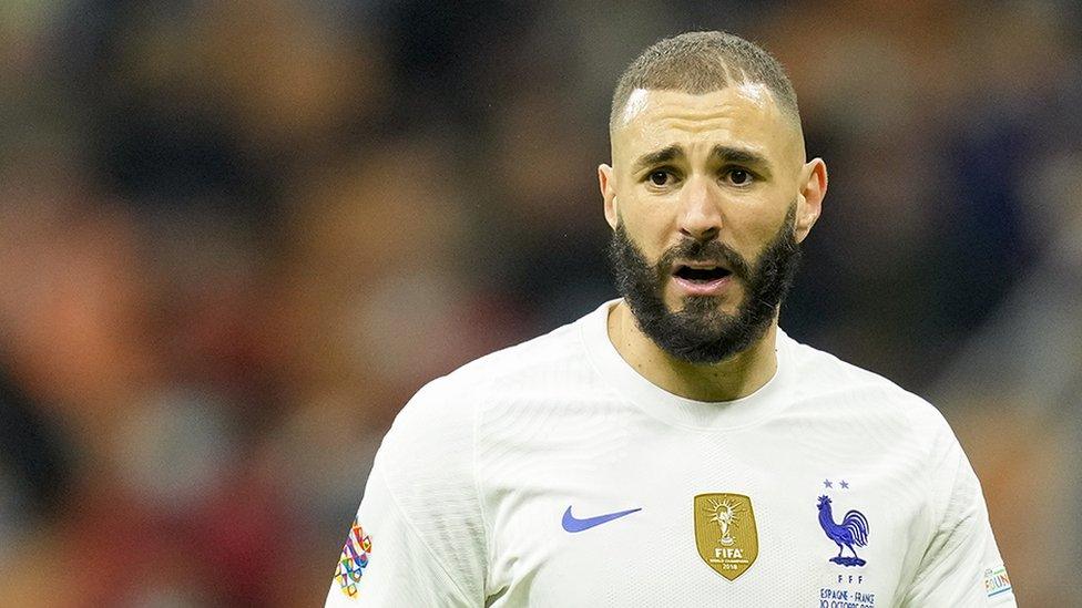 French footballer Karim Benzema