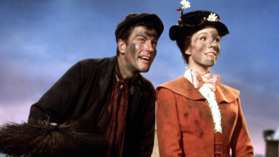 Dick Van Dyke and Julie Andrews